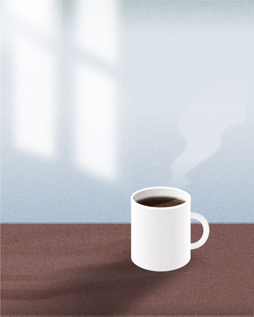 カフェで使用することを想定したイラスト